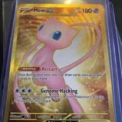 Pokemon 151, Gold Mew EX, 205/165, Holo Rare, NM/M, No Scratches! - Image 3