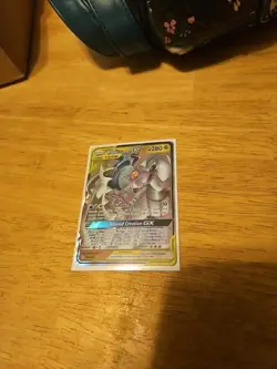 Pokemon TCG Arceus & Dialga & Palkia GX 156/236 Cosmic Eclipse MP - Image 1