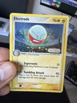 Electrode 32/92 Reverse Holo Stamp EX Legend Maker Pokemon - Image 2