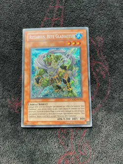 Gladiator Beast Retiari Secret Rare Crossroads of Chaos CSOC-FR086 LP - Image 1