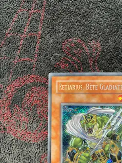 Gladiator Beast Retiari Secret Rare Crossroads of Chaos CSOC-FR086 LP - Image 2