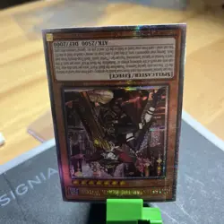 Yugioh Diabellstar The Black Witch Alt Art Quarter Century Rare RA04-EN047 - Image 3