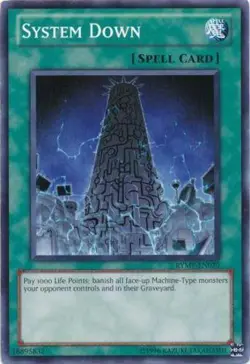 Yugioh! LP System Down - RYMP-EN079 - Common - Unlimited Edition Lightly Played, - Image 1