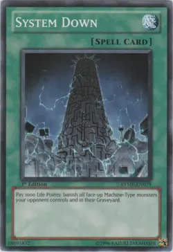 Yugioh! MP System Down - RYMP-EN079 - Common - 1st Edition Moderately Played, En - Image 1