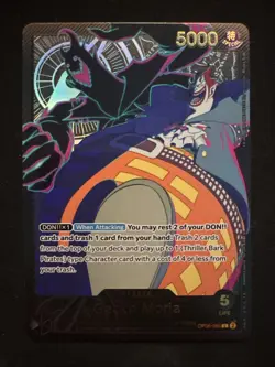 One Piece TCG Eb02 Gecko Moria Gold Leader SPR - Image 1