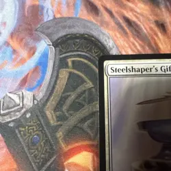 MTG English Steelshaper's Gift NM Normal Commander Masters - Image 2
