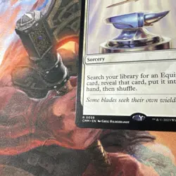 MTG English Steelshaper's Gift NM Normal Commander Masters - Image 5