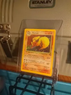 Flareon Jungle Holo Card 3/64 Unlimited Rare - Image 1