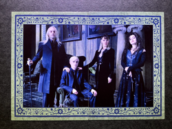 Draco Lucius Malfoy Harry Potter Evolution TCG Cards English Panini #239.240 A - Image 2