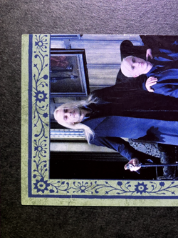 Draco Lucius Malfoy Harry Potter Evolution TCG Cards English Panini #239.240 A - Image 5