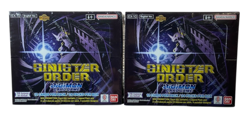 Digiomon EX10 Booster Box Sinister Order CCG Cards – LOT NEW SEALED - Image 1