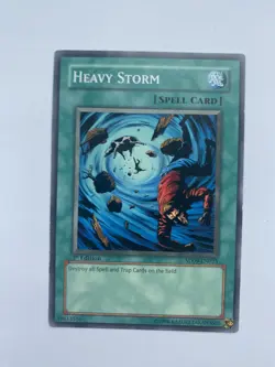 Heavy Storm SD09-EN025 Yu-Gi-Oh! Card Common 1st Edition - Image 1