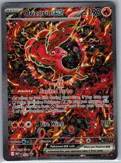 Oricorio ex MEP 024 ME: Mega Evolution Promo - Pokemon Card - NM - Image 1