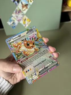 Pokemon TCG Prismatic Evolutions Eevee EX Card 075/131 - Image 3