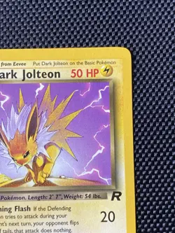 Pokemon Card - Dark Jolteon 38/82 1st Edition Team Rocket Uncommon LP/NM - Image 3