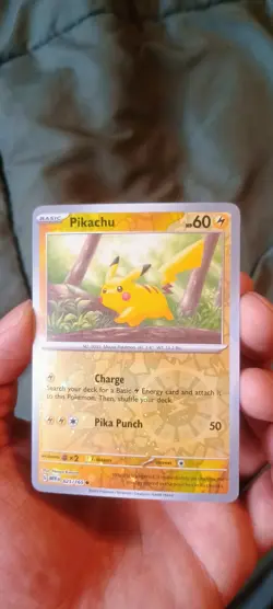 Pikachu - (Reverse Cosmos Holo) (Costco Exclusive) 025/165 Miscellaneous card - Image 1