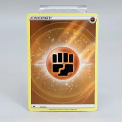 Pokemon Fighting Energy 157/159 Crown Zenith Textured Holo Holofoil Card NM - Image 1