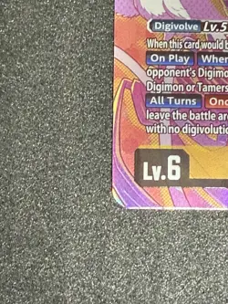 Venusmon Bt24-040 Alternate Art Foil Digimon Card Game - Image 5