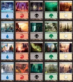 600 Count Land Station Return To Ravnica 24 of Each Art MTG - Image 2