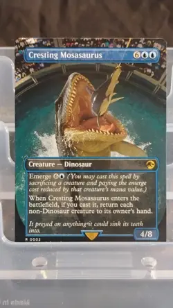 Cresting Mosasaurus (Borderless) Universes Beyond:Regular - Image 1
