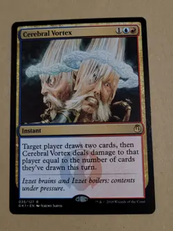 Cerebral Vortex #35 035/127 R Magic The Gathering MTG TCG - Image 1