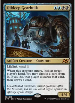 Oildeep Gearhulk 215 MTG NM - Aetherdrift - Image 1