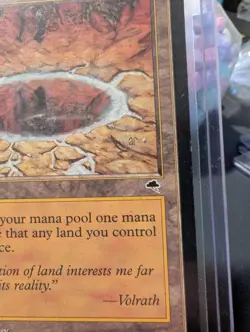 Reflecting Pool *MTG* First Printing NM *Tempest* Sent With Sleeve & Top Loader - Image 2