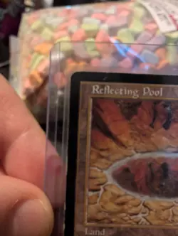 Reflecting Pool *MTG* First Printing NM *Tempest* Sent With Sleeve & Top Loader - Image 5