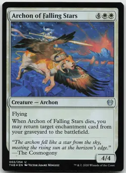 Archon of Falling Stars FOIL 2 Uncommon Theros Beyond Death NM MTG - Image 1