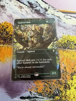 Squirrel Mob Mtg Bloomburrow Showcase Imagine M: Critters - Image 2