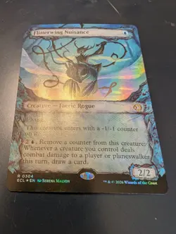 Flitterwing Nuisance (Showcase) Lorwyn Eclipsed Foil Nm 3926 - Image 1