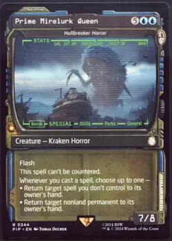 Hullbreaker HorrorPrime Mirelurk Queen - 344 Showcase Not Foil MTG Fallout - Image 1