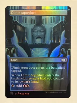 Dimir Aqueduct (Borderless) Double Masters 2022 Foil - Image 1