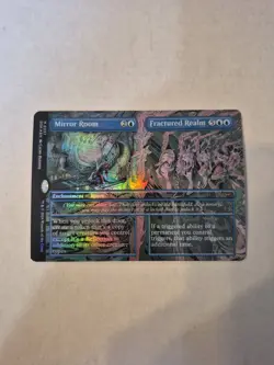 Mirror Room Fractured Realm (Borderless) Duskmourn: House of Horror Foil - Image 1