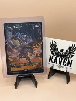 MTG Super Shredder (Showcase) Teenage Mutant Ninja Turtles Mythic Foil Near Mint - Image 1