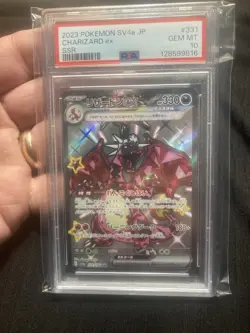Pokemon 2023 Charizard EX #125 SV3 SR #139 SV3 UR #331 SV4a SSR JP PSA 10 - Image 1