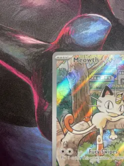 Pokemon TCG - Meowth #106 Phantasmal Flames 🔥SECRET ILLUSTRATION RARE🔥 - Image 2