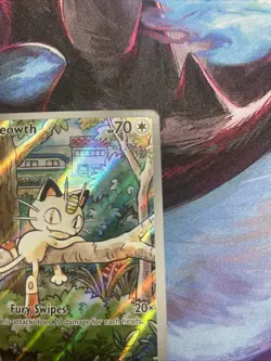 Pokemon TCG - Meowth #106 Phantasmal Flames 🔥SECRET ILLUSTRATION RARE🔥 - Image 3
