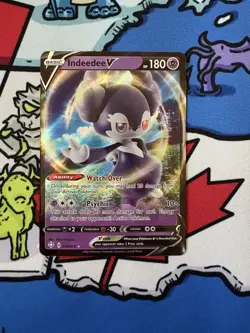 Indeedee V x1 Pokemon TCG Ultra Rare Shining Fates - 039/072 - Image 1