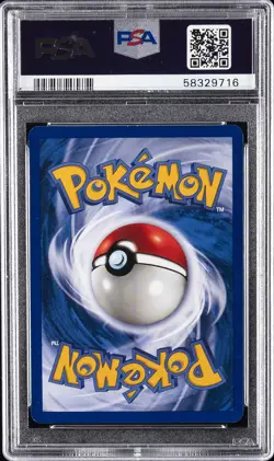 1999 POKEMON FOSSIL 1ST ED #33 GASTLY PSA 9 - Image 2