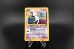 Pokemon 2000 WOTC Mew #9 Holo Black Star Promo English LP/NM Has SWIRL 🌀 - Image 1