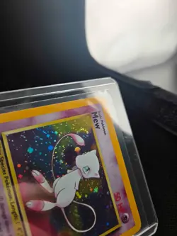 Pokemon 2000 WOTC Mew #9 Holo Black Star Promo English LP/NM Has SWIRL 🌀 - Image 5