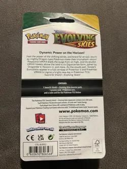 Pokemon TCG Evolving Skies Checklane Blister Pack with Eevee Promo SEALED UK - Image 2