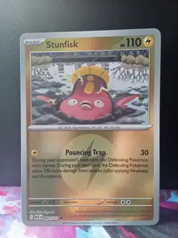 2026 Pokemon Ascended Heroes Stunfisk #062/217 Reverse Holo - Image 1