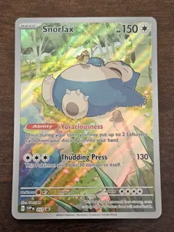 2023 POKEMON SVP EN-SV BLACK STAR PROMO 151 ELITE TRAINER BOX #051 SNORLAX - Image 1