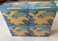 🇬🇧🔥 4x Pokemon TCG: Ascended Heroes Elite Trainer Box ETB 📦💨✅ - Image 1