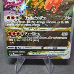 Pokemon TCG Charizard VSTAR SWSH262 Promo Alternative Art Holo - Image 4