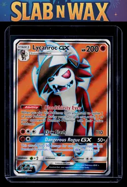 Pokemon tcg SM - Guardians Rising Lycanroc GX (Full Art) #138/145 - Image 1