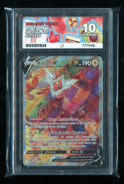 Rotom V Special Art #177/196 - 2022 Pokemon TCG Lost Origin - ACE 10 Spanish - Image 1