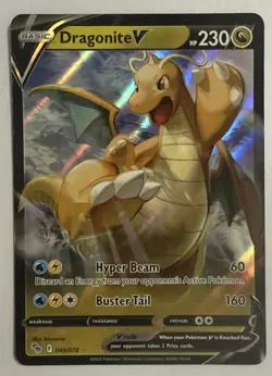 Pokemon TCG Dragonite V 049/078 Pokemon GO Holo Ultra Rare Near Mint/ Mint - Image 1